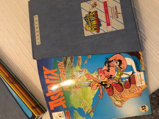 Colección de cómics de: Tintin Asterix y Obelix