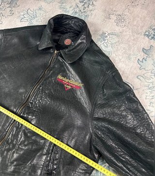 Harley Davidson 80s-90s unique vintage Leather jacket
