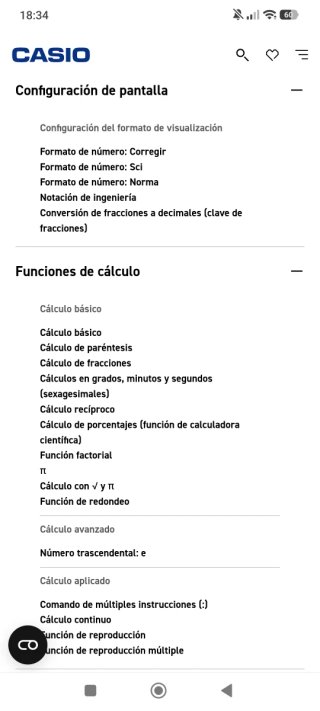 Calculadora Científica Casio fx-95MS