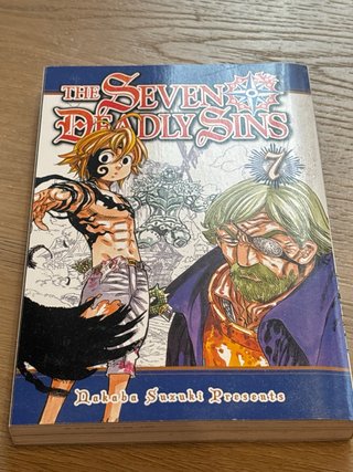 Manga The Seven Deadly Sins inglés (1-3, 1-6, 7)