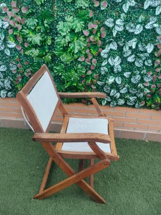 Sillas de madera teca para terraza