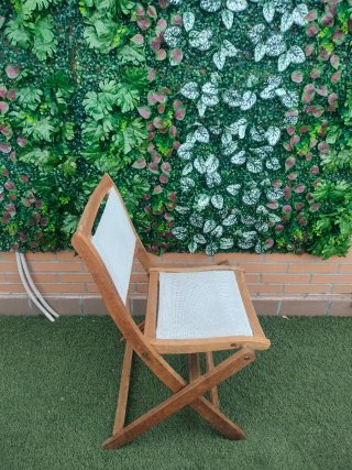 Sillas de madera teca para terraza