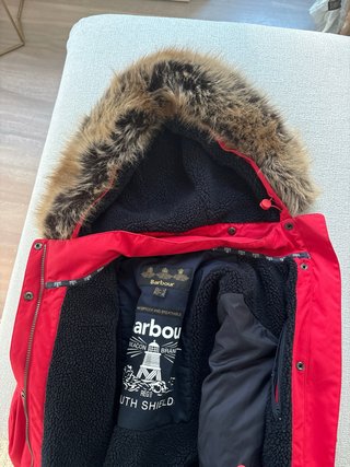 Parka Barbour Roja