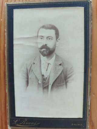 5 Fotografías antiguas Retratos masculinos S XIX