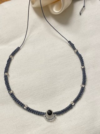 Collana Choker Macramè