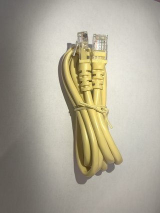 Cable Ethernet Cat 5e 0.5M Amarillo