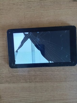 Tablet Infantil Rota Azul y Negra