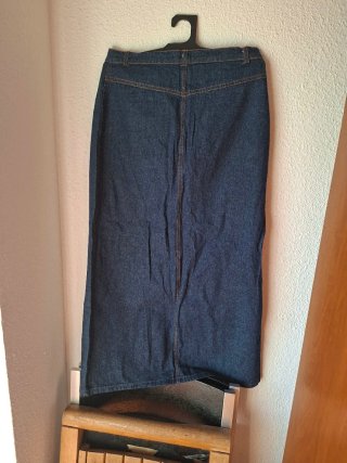 Falda vaquera larga You and Me Talla 42