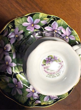 Royal Albert 6 provincil flowers