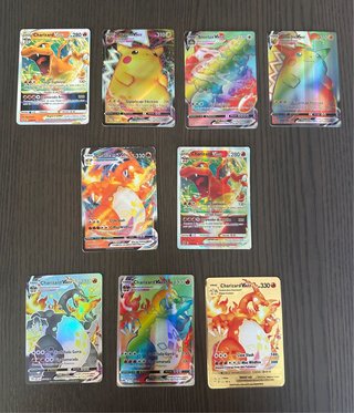 Lote Cartas Pokémon Charizard VMAX VSTAR