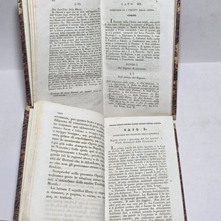 Libro Antico 1843 Istruzione e Pratica Liguori