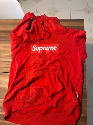 Sudadera Supreme Roja