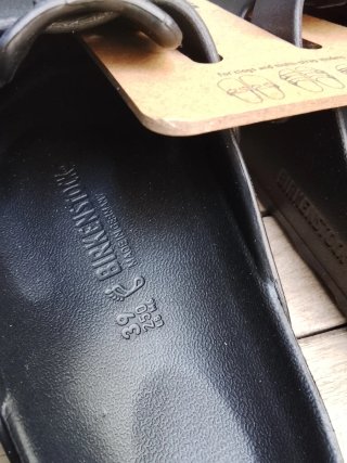 Birkenstock Boston Negro Talla 39