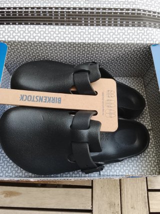 Birkenstock Boston Negro Talla 39