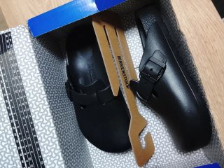 Birkenstock Boston Negro Talla 39