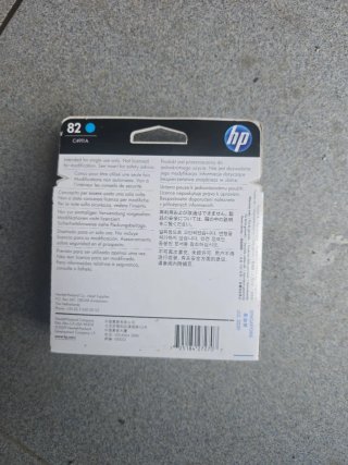 Cartucho de tinta HP 82 Cyan