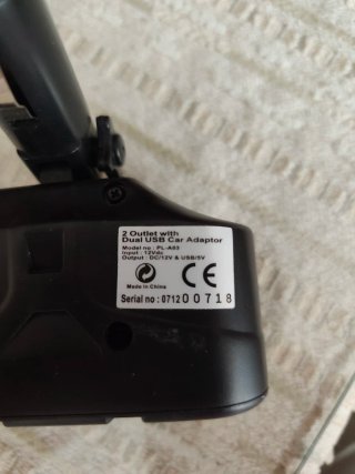 Adaptador mechero coche Dual USB