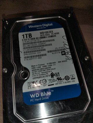HDD WD Blue 1TB 3.5" SATA WD10EZEX