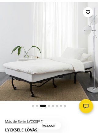 Sillón cama LYCKSELE LOVAS IKEA Ransta natural