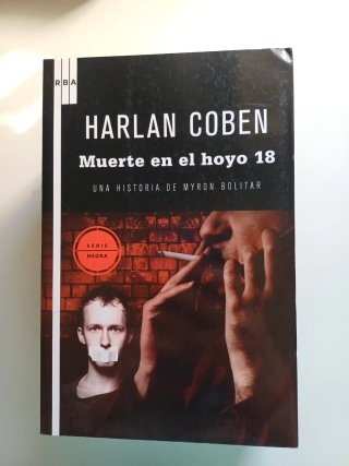 Lote x6 libros de Harlan Coben, crimen y misterio