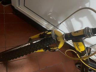 Bicicleta Infantil Decathlon Btwin Negra/Amarilla