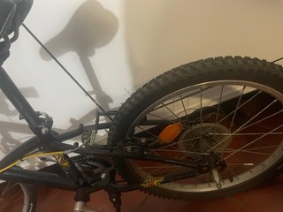 Bicicleta Infantil Decathlon Btwin Negra/Amarilla