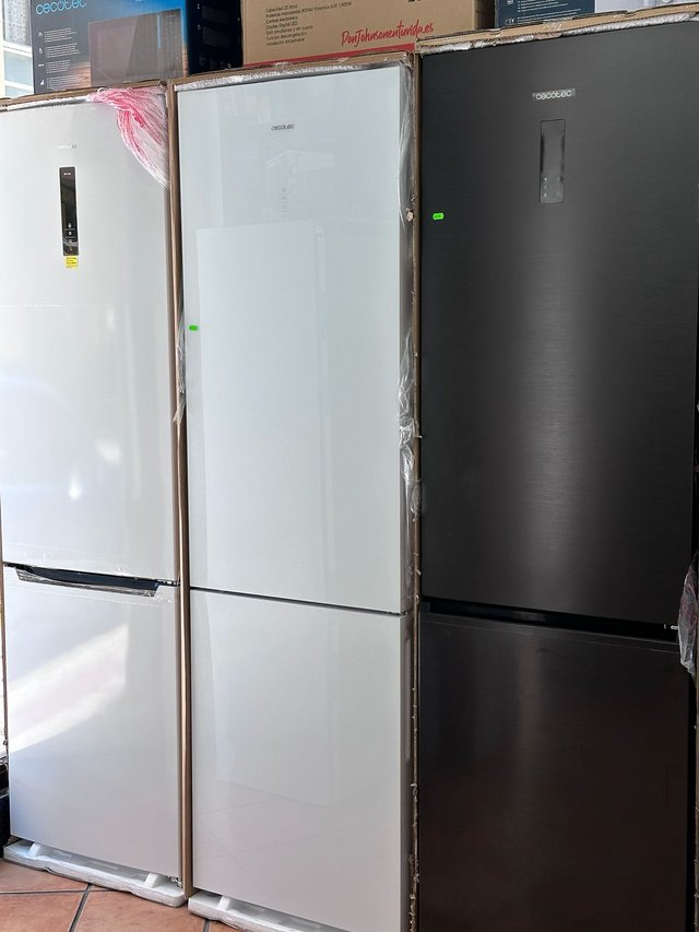 Frigorífico Combi Cristal Blanco 200x60cm