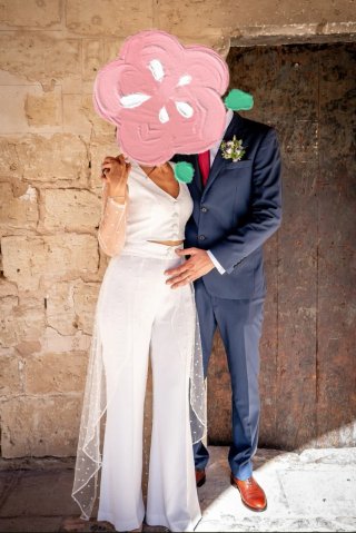 Traje de Novia Blanco