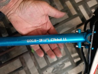 Tija sillín KCNC Scandium Azul
