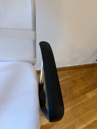 Silla de escritorio blanca