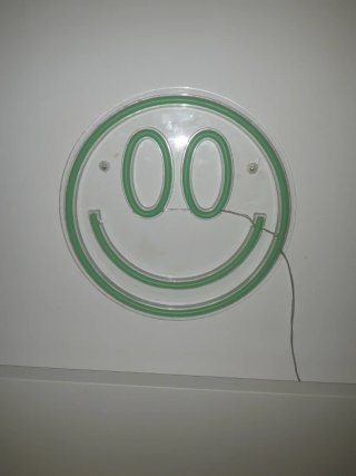 Lampada da parete a LED Smiley