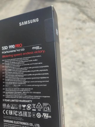 SSD Samsung 990 PRO 4TB NVMe M.2 PCIe 4.0