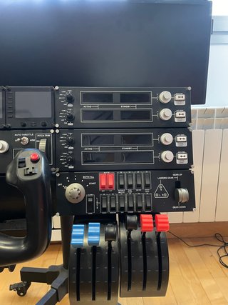 Simulador Vuelo Saitek-Logitech G-Pro