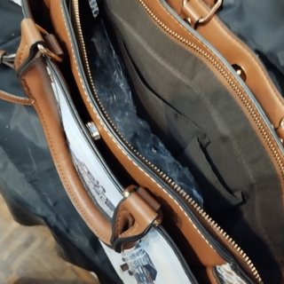 Bolso de mano con estampado de ciudad