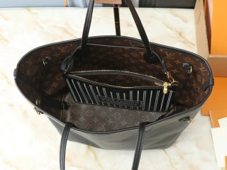 Bolso reversible LV Marrón y Negro