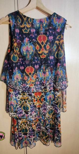 Vestido Desigual Talla L Multicolor