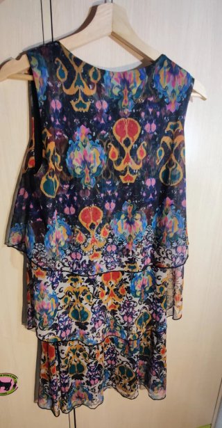 Vestido Desigual Talla L Multicolor
