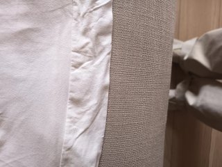 Top de algodón blanco con detalles