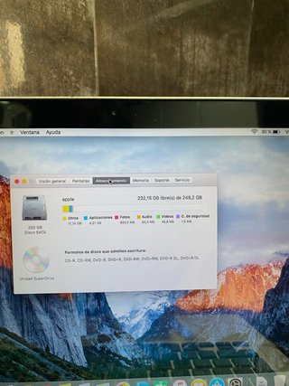 MacBook Pro 8GB RAM / 250GB SSD