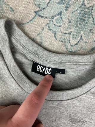 ACDC vintage print Tee rock tshirt