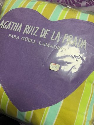Cojín Agatha Ruiz de la Prada Corazón