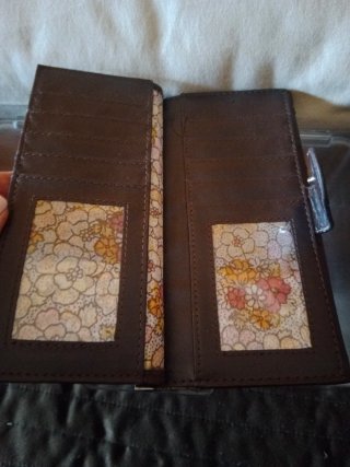 Cartera imitación piel avestruz