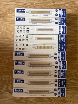 Bombilla R7S 12W 6000K