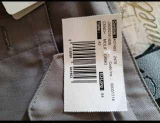 Peto de trabajo Molinel gris
