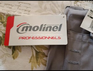 Peto de trabajo Molinel gris