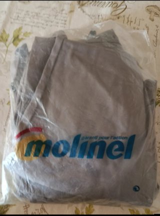 Peto de trabajo Molinel gris