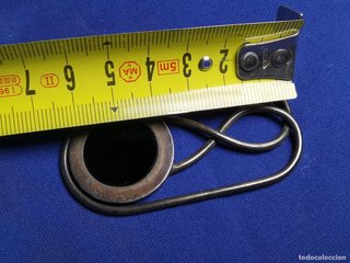 Pinza Portabilletes Plata Ley 925 Onix