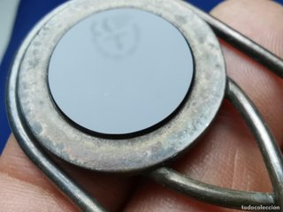 Pinza Portabilletes Plata Ley 925 Onix