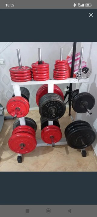Discos de pesas  de la marca Salter