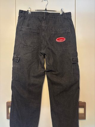 Vaqueros cargo negros